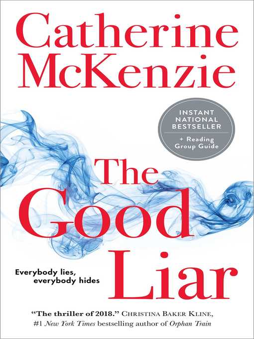 Title details for The Good Liar by Catherine McKenzie - Available